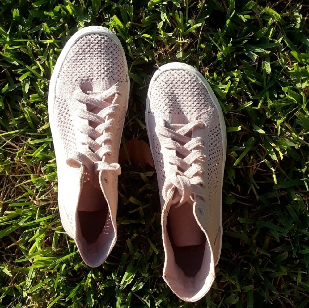 Baby pink high tops!